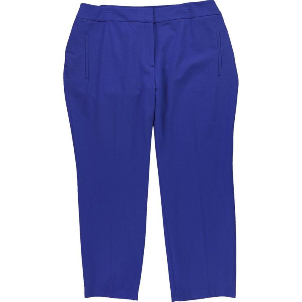 bar III Womens Plus Size Compression Straight Leg Dress Pants, NWT